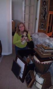 Connie is truly being a trooper as she goes through every drawer and closet, preparing for the move to Manila.