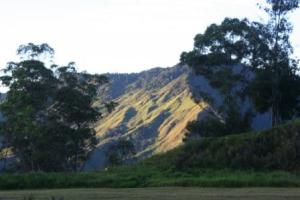 Peaceful Early Morning Sunrise, Dusin Mission Station, PNG