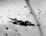 B-17 Bomber Picking up Flak