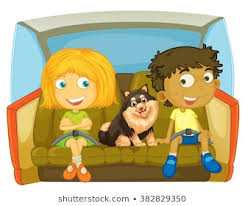 Kids in back seat