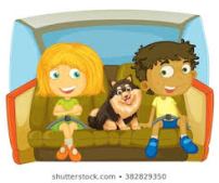 Kids in back seat