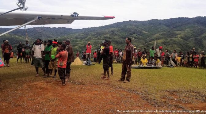 Triple Medevac from Sengapi